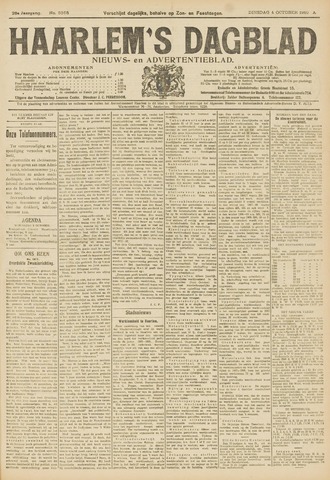 Haarlem's Dagblad 1910-10-04