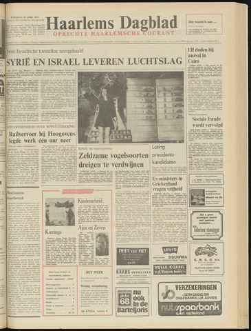 Haarlem's Dagblad 1974-04-20
