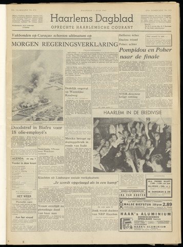 Haarlem's Dagblad 1969-06-02