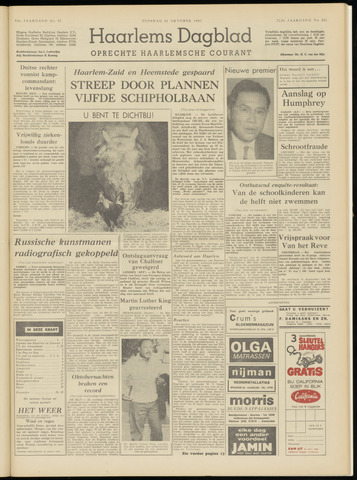 Haarlem's Dagblad 1967-10-31