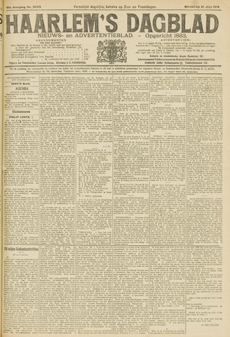 Haarlem's Dagblad 1916-07-31