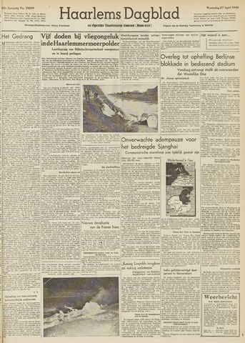 Haarlem's Dagblad 1949-04-27