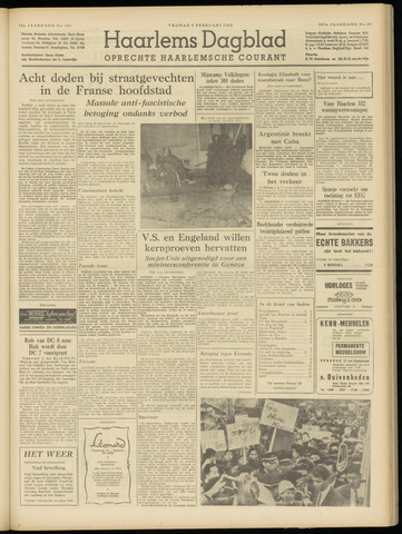 Haarlem's Dagblad 1962-02-09