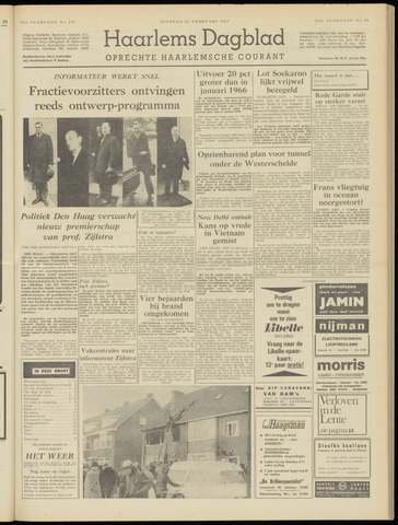 Haarlem's Dagblad 1967-02-21