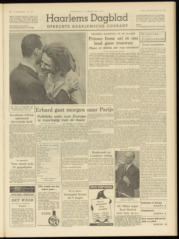 Haarlem's Dagblad 1964-02-12