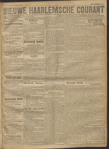Nieuwe Haarlemsche Courant 1918-11-25