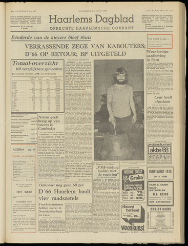 Haarlem's Dagblad 1970-06-04