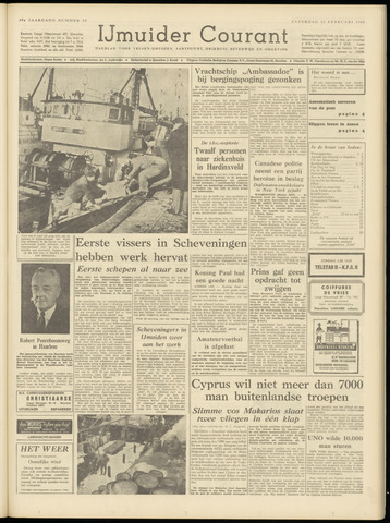 IJmuider Courant 1964-02-22