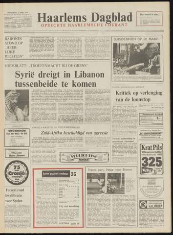 Haarlem's Dagblad 1976-04-01