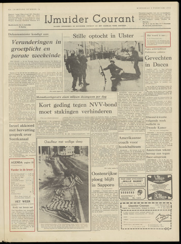 IJmuider Courant 1972-02-02