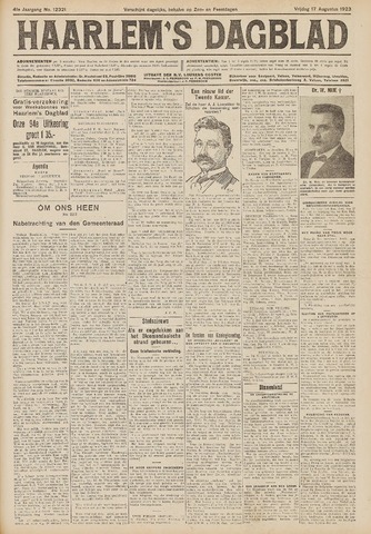 Haarlem's Dagblad 1923-08-17