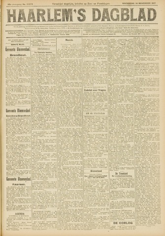 Haarlem's Dagblad 1917-11-14