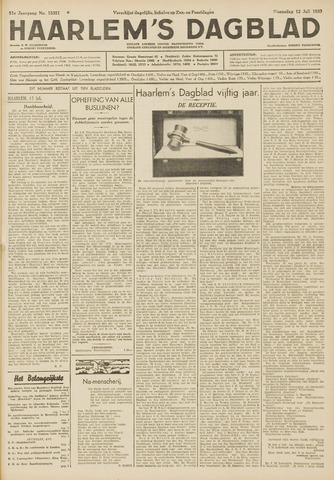 Haarlem's Dagblad 1933-07-12