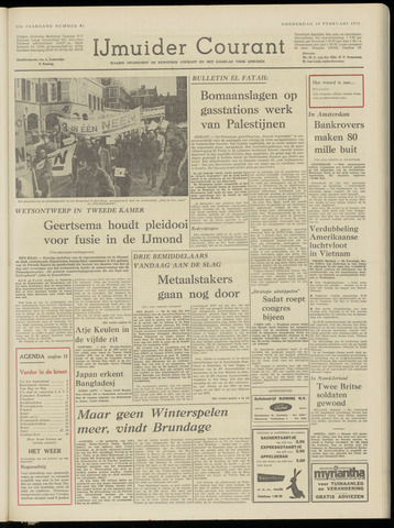 IJmuider Courant 1972-02-10