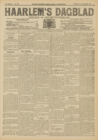 Haarlem's Dagblad 1909-12-22