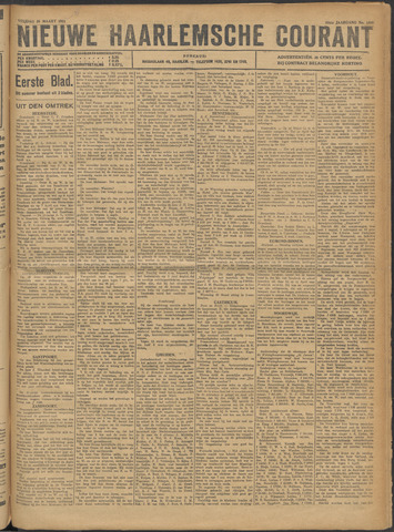 Nieuwe Haarlemsche Courant 1921-03-25