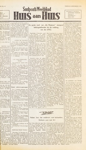 Weekblad Huis aan Huis 1951-12-14