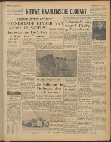 Nieuwe Haarlemsche Courant 1963-01-02