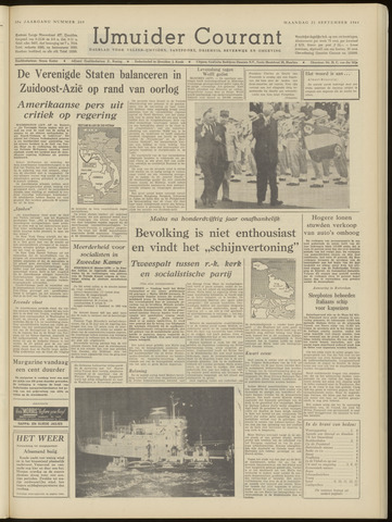 IJmuider Courant 1964-09-21