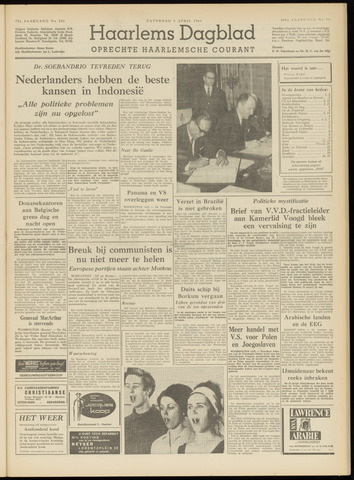 Haarlem's Dagblad 1964-04-04