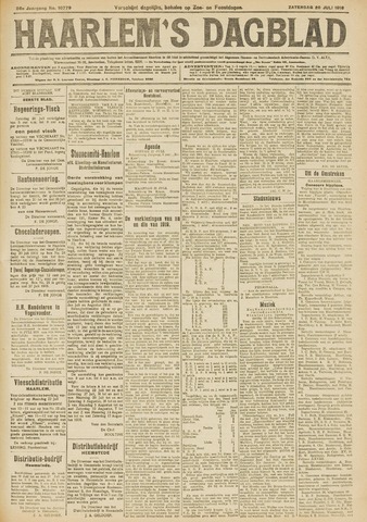 Haarlem's Dagblad 1918-07-20