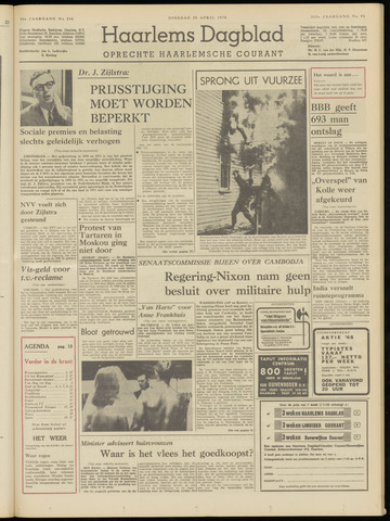 Haarlem's Dagblad 1970-04-28