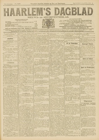 Haarlem's Dagblad 1914-04-25