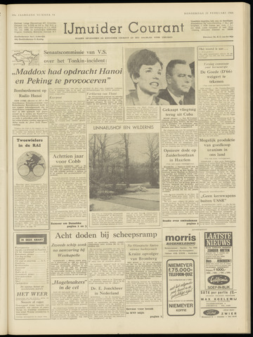 IJmuider Courant 1968-02-22
