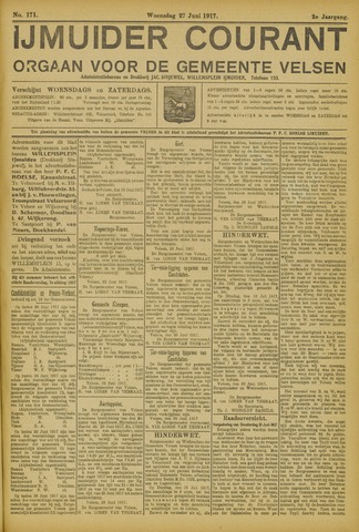 IJmuider Courant 1917-06-27