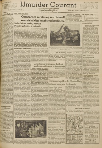 IJmuider Courant 1950-07-27