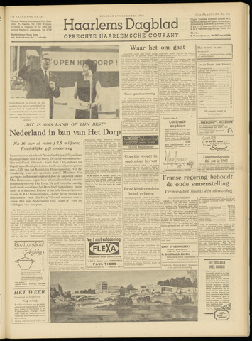 Haarlem's Dagblad 1962-11-27