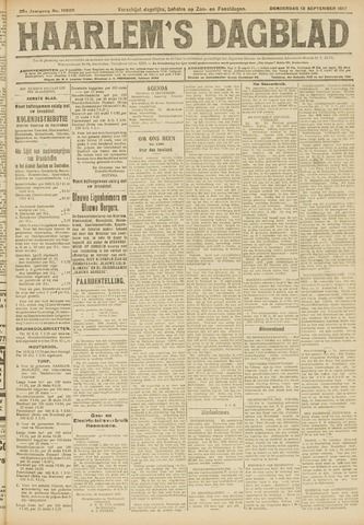 Haarlem's Dagblad 1917-09-13