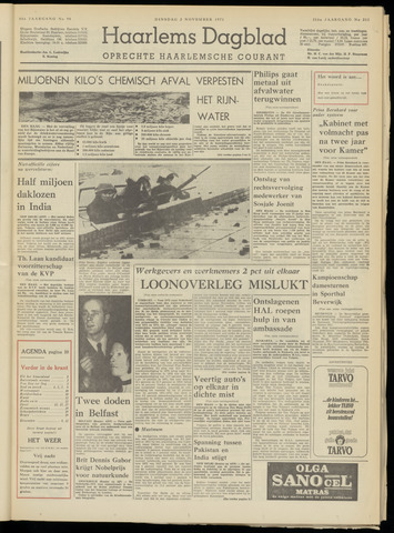 Haarlem's Dagblad 1971-11-02