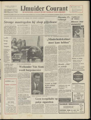 IJmuider Courant 1972-11-04