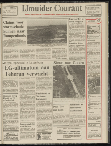 IJmuider Courant 1980-04-21