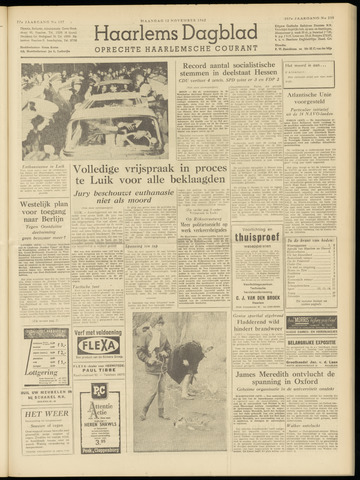 Haarlem's Dagblad 1962-11-12