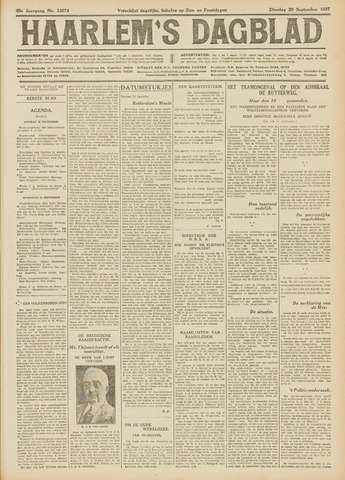 Haarlem's Dagblad 1927-09-20