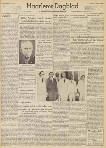 Haarlem's Dagblad 1949-01-08