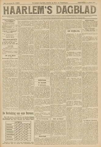 Haarlem's Dagblad 1917-04-12