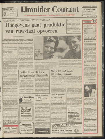 IJmuider Courant 1978-04-27