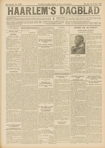 Haarlem's Dagblad 1927-10-10