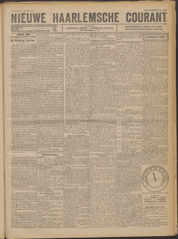 Nieuwe Haarlemsche Courant 1922-03-01