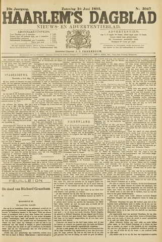 Haarlem's Dagblad 1893-06-10