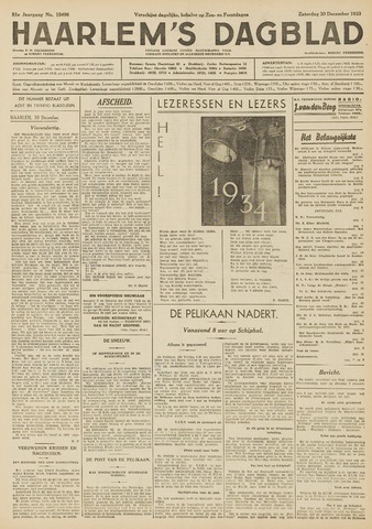 Haarlem's Dagblad 1933-12-30