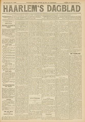 Haarlem's Dagblad 1917-11-30