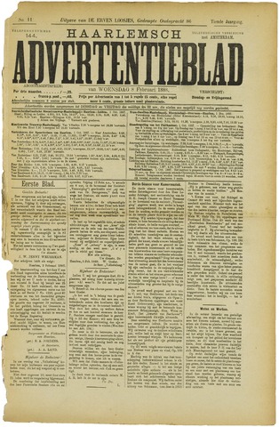 Haarlemsch Advertentieblad 1888-02-08