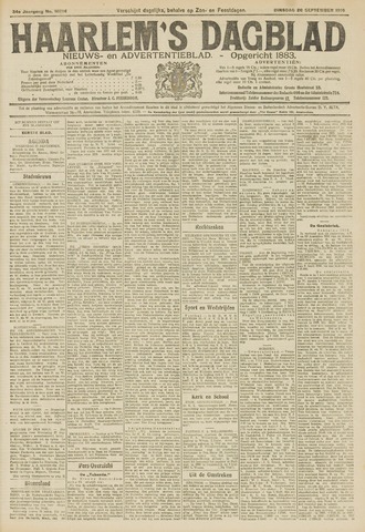 Haarlem's Dagblad 1916-09-26