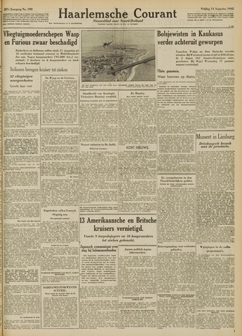 Haarlemsche Courant 1942-08-14