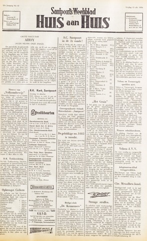 Weekblad Huis aan Huis 1956-10-12