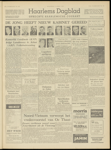 Haarlem's Dagblad 1967-04-03